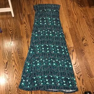 Aztec maxi skirt